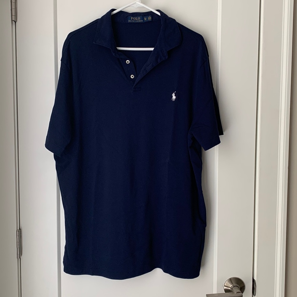 Men’s Navy Polo shirt -Size XL